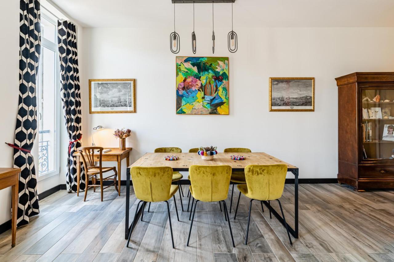 Apartmán T2 Chic, Vue Vieux-port Et Notre Dame, Atypique, Calme, Clim, 48m2, Acces Autonome Avec Code Marseille